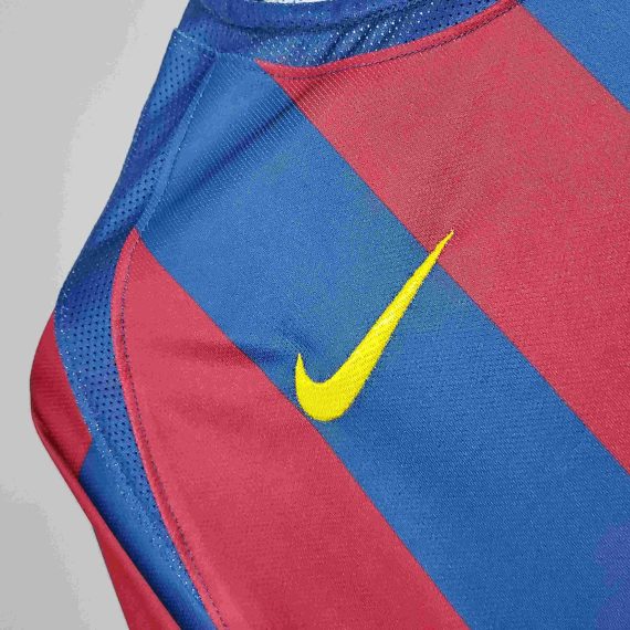 2005/2006 Retro Barcelona Home Football Shirt UEFA Champions League
