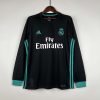 2017/2018 Retro Long Sleeve Real Madrid Away Football Shirt