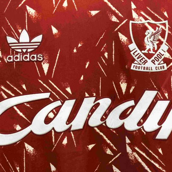 1989/1991 Retro Long Sleeve Liverpool Home Football Shirt