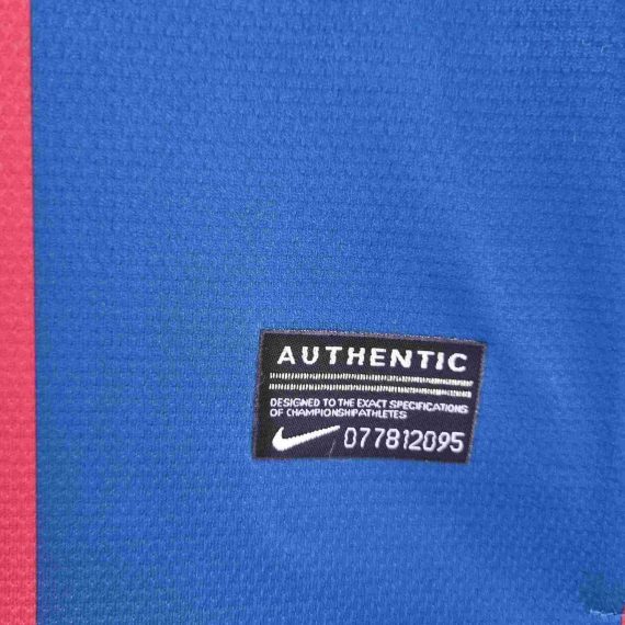 2010/2011 Retro Long Sleeve Barcelona Home Football Shirt