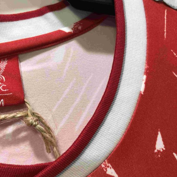 1989/1991 Retro Long Sleeve Liverpool Home Football Shirt