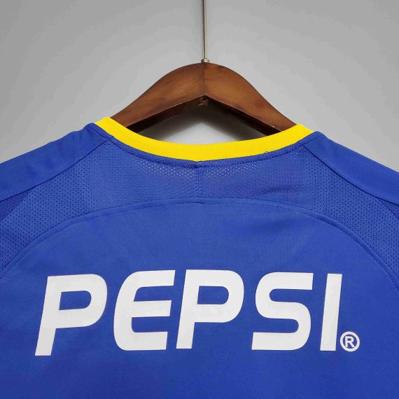 2003/2004 Retro Boca Juniors Home Football Jersey