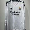 2024/2025 Long Sleeve Real Madrid Home Football Shirt