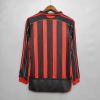 2006/2007 Retro Long Sleeve AC Milan Home Football Shirt