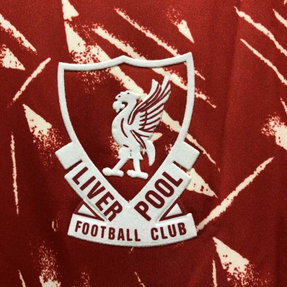 1989/1991 Retro Long Sleeve Liverpool Home Football Shirt