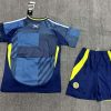 2024 Scotland National Team Home Football Shirt Kids Size Suit