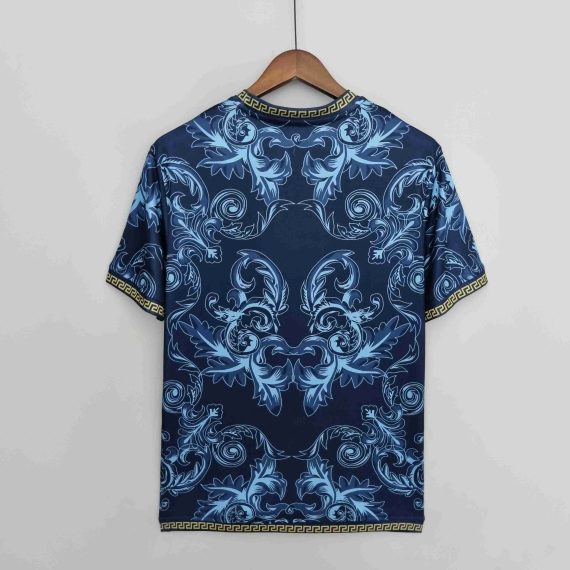 2022 Italy Commemorative Edition Blue Soccer Shirt