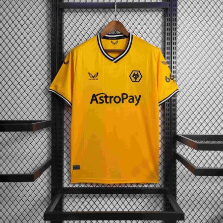 2023/2024 Wolverhampton Wanderers Home Football Shirt
