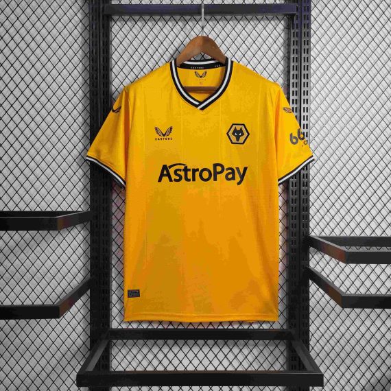 2023/2024 Wolverhampton Wanderers Home Football Shirt