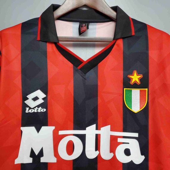 1993/1994 Retro AC Milan Home Football Shirt