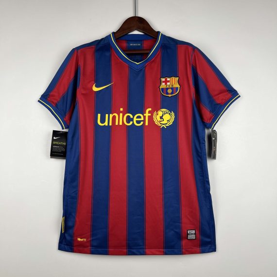 2009/2010 Retro Barcelona Home Football Shirt