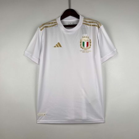 2023 Italy 125th Anniversary White Soccer Shirt