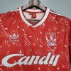 1989/1991 Retro Liverpool Football Shirt Home