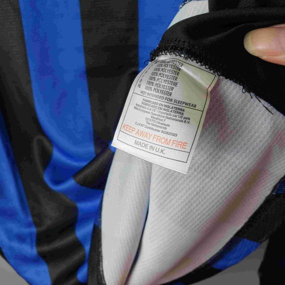 1998/1999 Retro Long Sleeve Internazionale Milan Home Football Jersey