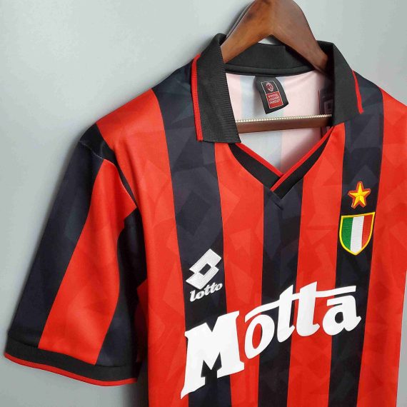 1993/1994 Retro AC Milan Home Football Shirt