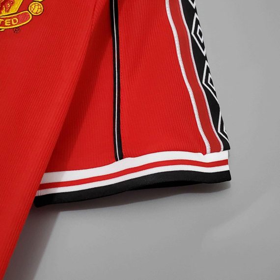 1998/1999 Retro Manchester United Home Football Shirt