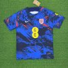 2023 England National Team Training Wear Blue Football Shirt