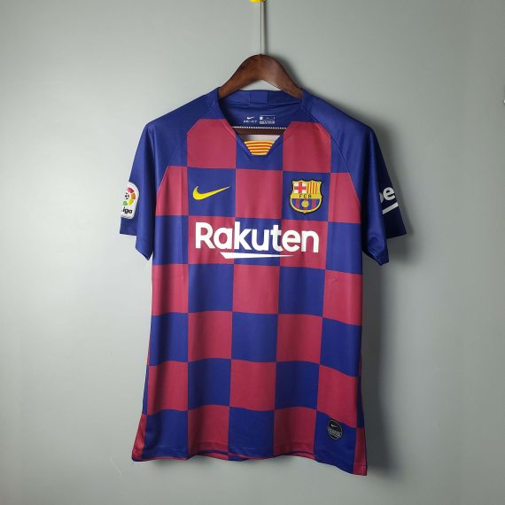 2019/2020 Retro Barcelona Home Football Shirt