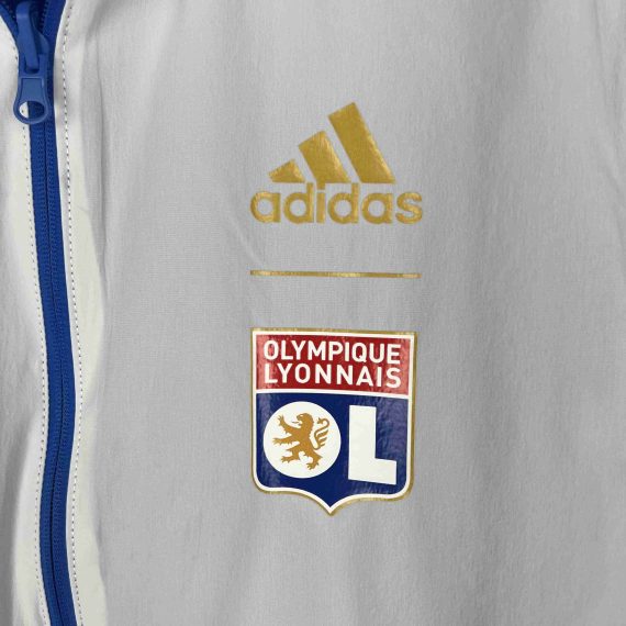 2023/2024 Lyon Reversible Windbreaker Blue-white Soccer Jersey