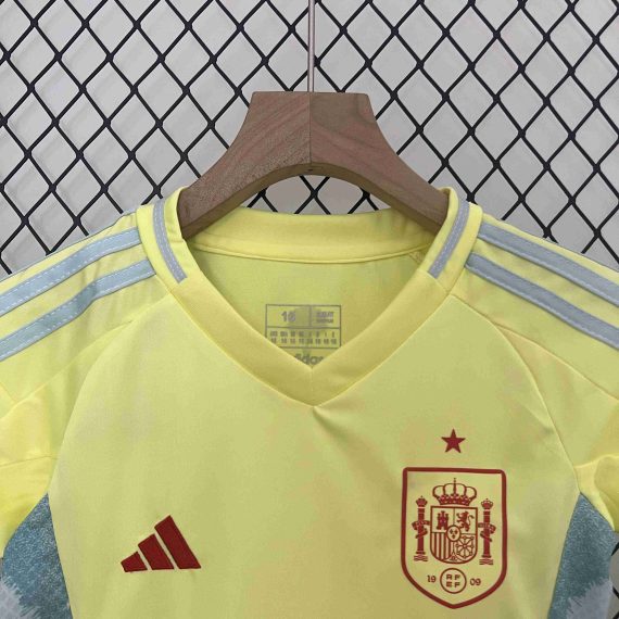 2024 Spain Away Football Shirt Kids Size Suit