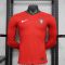 2024 Player Version Long Sleeve Portugal Home Football Shirt