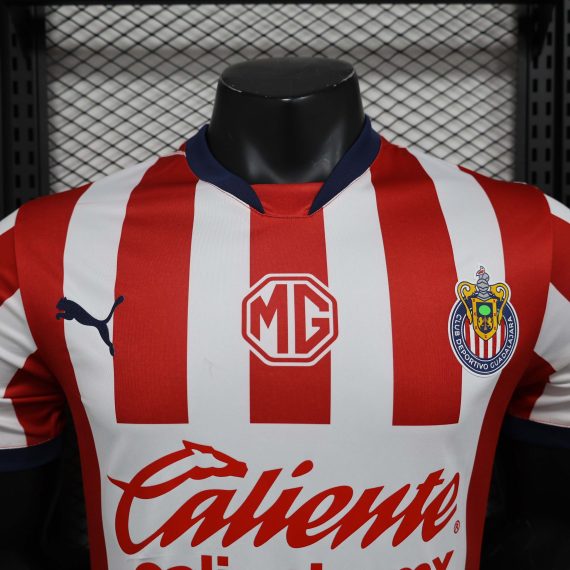 2024/2025 Player Version Chivas Home Soccer Jersey