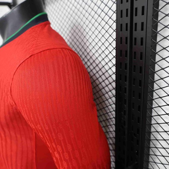 2024 Player Version Long Sleeve Portugal Home Football Shirt