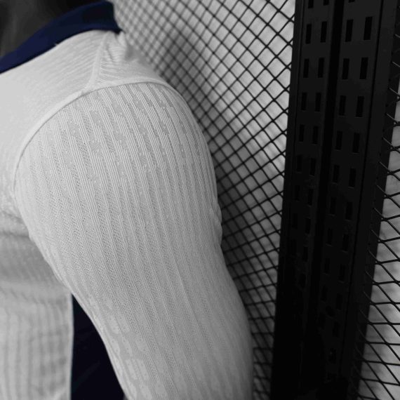 2024 Player Version Long Sleeve England Home Soccer Jersey