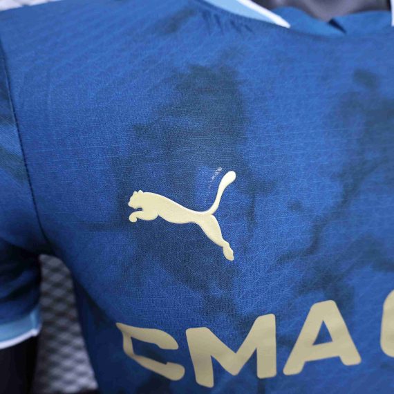 2024/2025 Player Version Olympique de Marseille Away Football Shirt