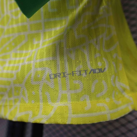 2024 Player Version Long Sleeve Brazil Home Football Shirt