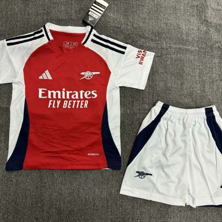 2024/2025 Arsenal Home Football Shirt Kids Size Suit