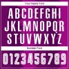 Custom Purple White-Pink Sublimation Soccer Uniform Jersey