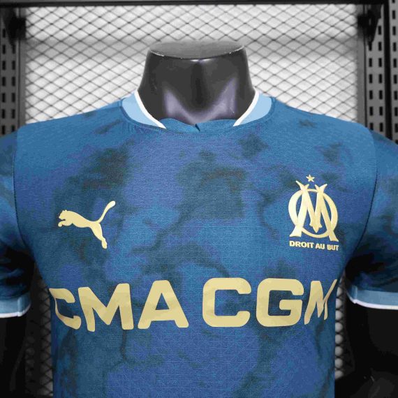 2024/2025 Player Version Olympique de Marseille Away Football Shirt