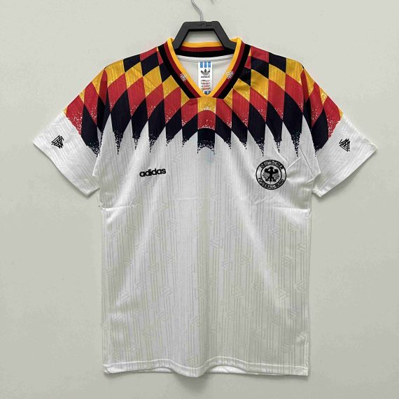 1994 Retro Germany Home Soccer Jersey Football Shirt
