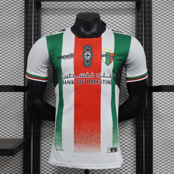 2024/2025 Player Version Club Deportivo Palestino Home Football Shirt
