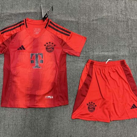 2024/2025 Bayern Munich Home Football Jersey Kids Size Suit