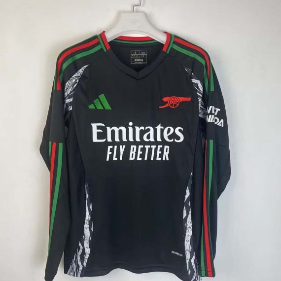 2024/2025 Long Sleeve Arsenal Away Football Shirt