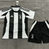 2024/2025 Juventus Home Soccer Jersey Kids Size Suit