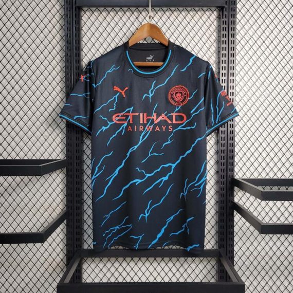 2023/2024 Manchester City Third Away Football Shirt