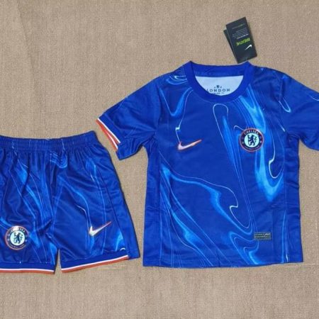 2024/2025 Chelsea Home Football Jersey Kids Size Suit