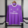 2016/2017 Retro Real Madrid Away Long Sleeve Full Sleeve