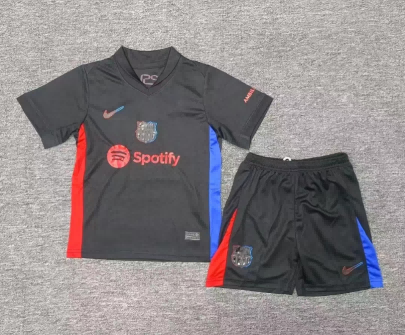 2024/2025 Barcelona Away Football Shirt Kids Size Suit