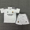24/25 Real Madrid Home Football Shirt Kids Size Suit