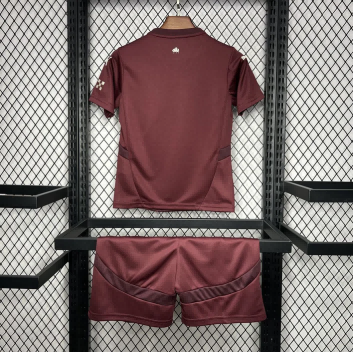 2024/2025 Manchester City Third Football Shirt Kids Size Suit