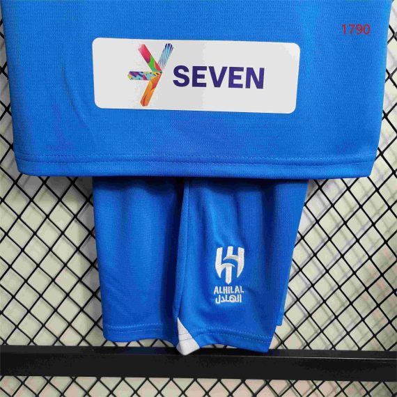 23/24 Al-Hilal Saudi Home Football Shirt Kids Size Suit