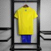23/24 Al-Nassr Home Football Shirt Kids Size Suit
