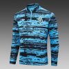 22/23 Al-Nassr Half-Pull Training Suit Blue Football Shirt Set
