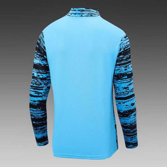 22/23 Al-Nassr Half-Pull Training Suit Blue Football Shirt Set