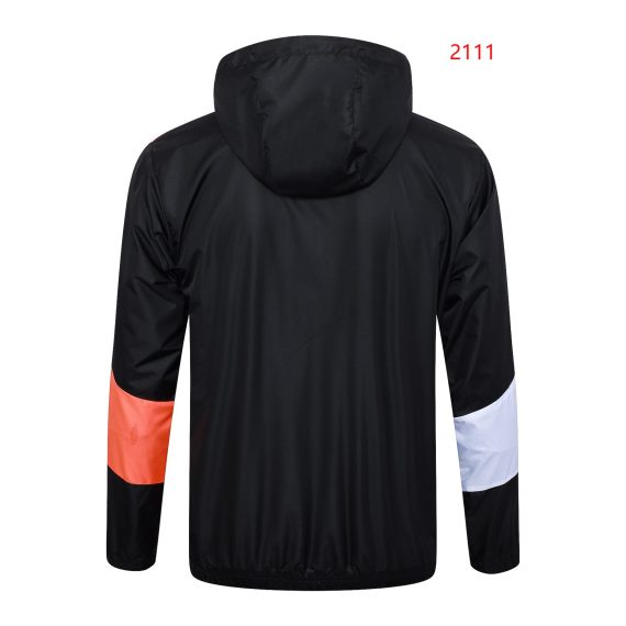 24/25 Riyadh Crescent Black Hooded Trench Coat