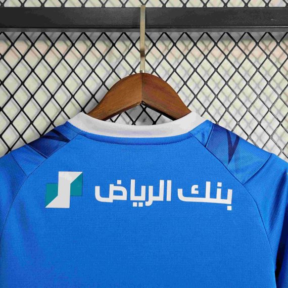 23/24 Al-Hilal Saudi Home Football Shirt Kids Size Suit
